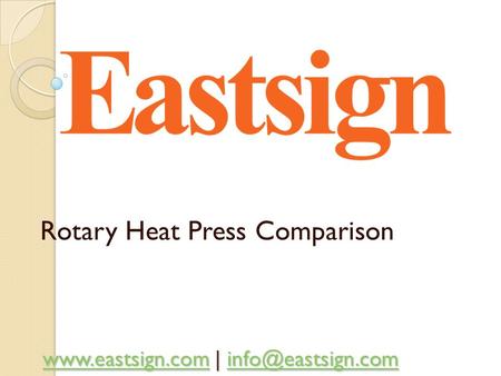 |  Rotary Heat Press Comparison.