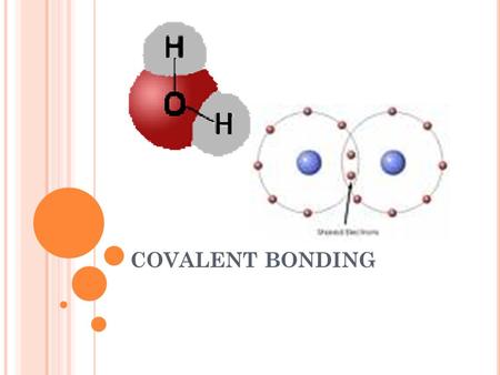 COVALENT BONDING.