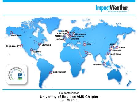 Presentation for University of Houston AMS Chapter Jan. 29, 2015.