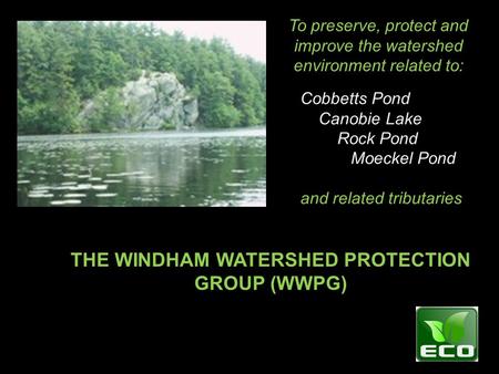 The Windham Watershed Protection Group (WWPG)