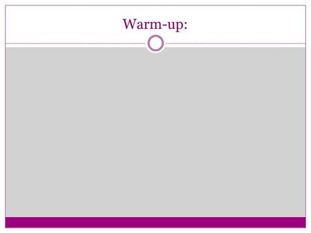 Warm-up:. Homework: 9.b multiply and divide rational expressions After this lesson you will be able to… Factor and reduce rational expressions during.