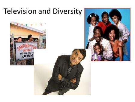 Television and Diversity. Television networks introduced 26 new prime-time programs. None had a member of a minority group in a leading role. Many civil.