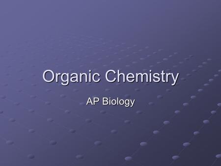 Organic Chemistry AP Biology. Carbohydrates How do you recognize a carb? Function?