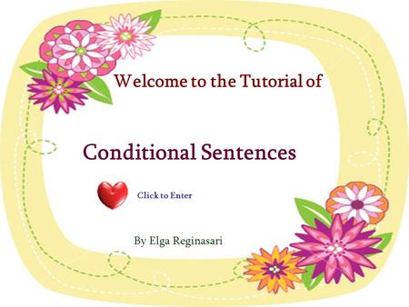 Conditional Sentences