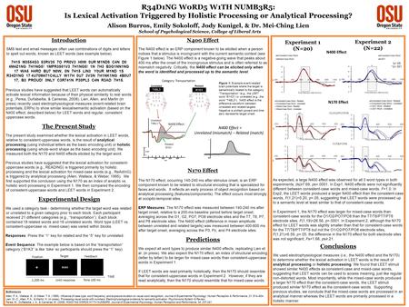 As expected, a large N400 effect was observed for all 3 word types in both experiments, |ts|≥7.69, ps