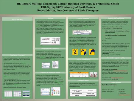 TEMPLATE DESIGN © 2008 www.PosterPresentations.com Overview of the Study Poster Basics – Poster Layout Figure 1 Figure 2Figure 3 ABAB Text Sizes For this.