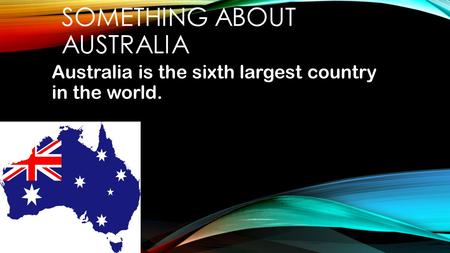 Something about australia