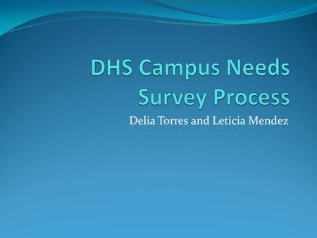 Delia Torres and Leticia Mendez. Process 1 Looked at gaps and key areas of concern  Content Area Connections  Frequency/Design of Instructional Setting.