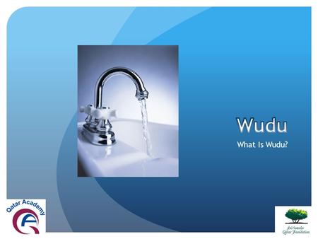 Wudu What Is Wudu?.