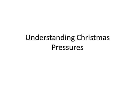 Understanding Christmas Pressures. Methodology Time period selected 1 st Dec -11 th Jan Data profiling Pressure points for NEL selected Tool development.