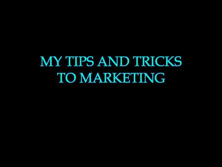 Know your audience Take the time out to get to know them, what music do they like, how do they spend their spare time, what are their hopes and dreams,