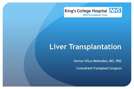 Liver Transplantation