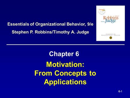 Motivation: From Concepts to Applications