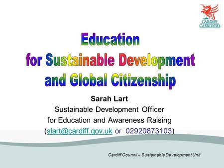 for Sustainable Development and Global Citizenship