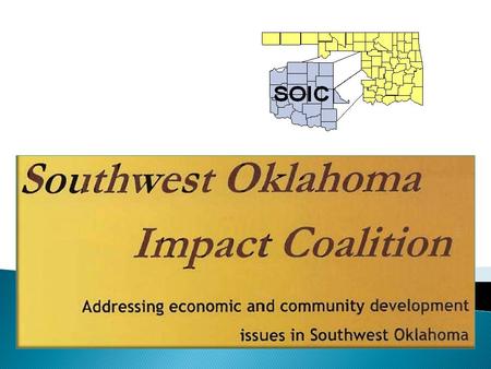 Loosely formed geographic area  Voluntary collaboration of five universities and colleges, six career techs and two councils of government.  Formed.