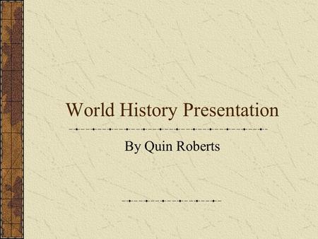 World History Presentation By Quin Roberts. Name means “Enlightened Peace” Wrote a book over Marine Biology Was Emperor for sixty-three years Became Emperor.