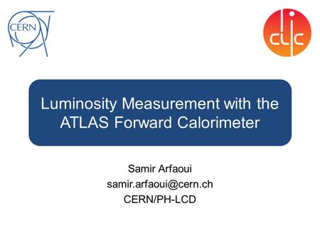 Luminosity Measurement with the ATLAS Forward Calorimeter