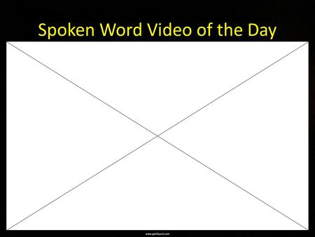 Spoken Word Video of the Day. Brainstorm Time! Take out a piece of paper. I want you to choose one of the four seasons. I want you to write down everything.