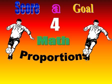 The height of the actual soccer goal is 100 in. The width of the picture is 21 cm., and it is 7 cm. In height. Help us us find the width of the actual.