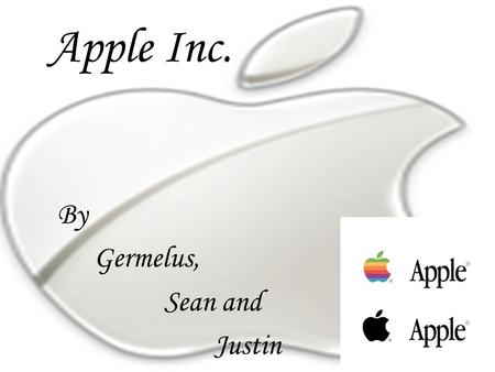 Apple Inc. By Germelus, Sean and Justin. PROS: You can buy and sell stocks on the site. There is a little chart showing the stock volume for the past.