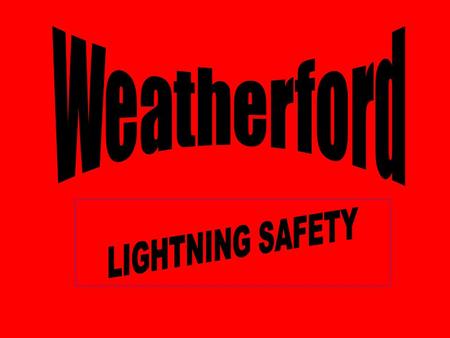 Lightning is the #1 storm killer in the U.S. Only 20% of those struck by lightning are killed. 70% survive, most with life-long injury or disability.