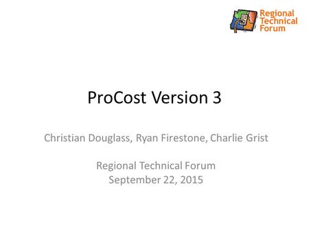 ProCost Version 3 Christian Douglass, Ryan Firestone, Charlie Grist