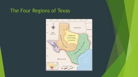 The Four Regions of Texas