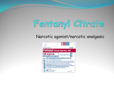 Narcotic agonist/narcotic analgesic. Mechanism of Action: Alleviates pain by acting on the pain receptors in the brain; elevates pain threshold. Depresses.