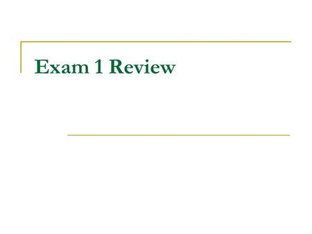 Exam 1 Review. Data referenced throughout review The Federal Trade Commission annually rates varieties of domestic cigarettes according to their tar,