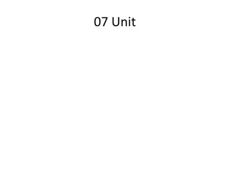 07 Unit. Unit 7: Westward Growth Plains Indians.