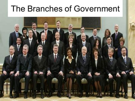 The Branches of Government