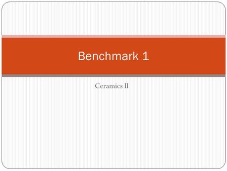 Ceramics II Benchmark 1. 1. What type of Greek vase is this? A. Krater B. Pyxis C. Hydra D. Amphora.