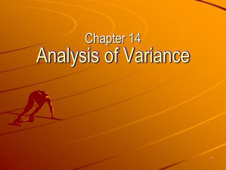 1 Analysis of Variance Chapter 14 2 Introduction Analysis of variance helps compare two or more populations of quantitative data. Specifically, we are.