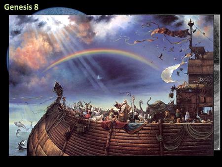 But God remembered Noah and all the wild animals and the livestock that were with him in the ark, and he sent a wind over the earth, and the waters receded.