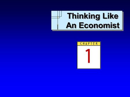 Thinking Like An Economist. Introduction Example: Accommodation May prefer peace and quiet, but houses are expensive, e.g. house rent for $1,000/mo. Choices: