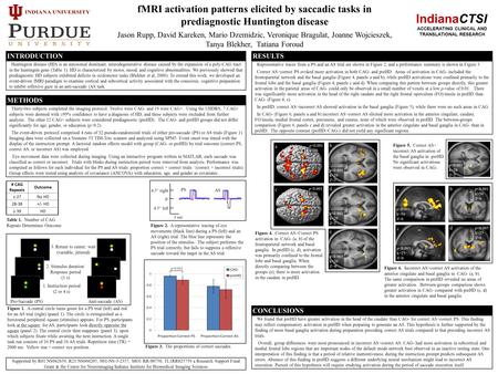 CONCLUSIONS INTRODUCTION METHODS RESULTS Huntington disease (HD) is an autosomal dominant, neurodegenerative disease caused by the expansion of a poly-CAG.