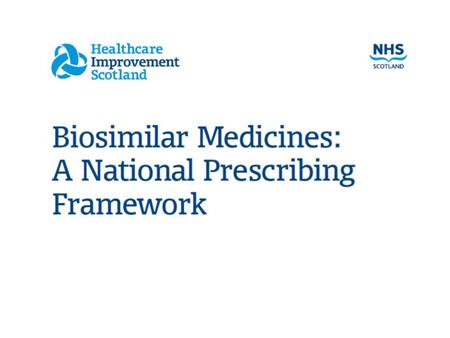 Healthcare Improvement Scotland is supporting clinical engagement with NHS board Area Drug and Therapeutics Committees (ADTCs) to develop collaborative.