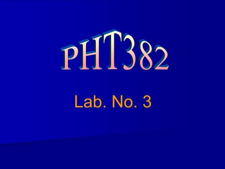 Lab. No. 3. Gram’s +ve Bacilli Spore forming Non spore forming AerobicAnaerobic Bacillus Clostridium Corynebacterium.