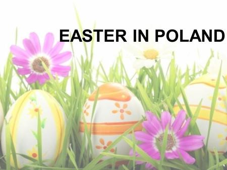 EASTER IN POLAND.