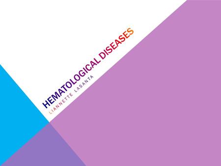 Hematological Diseases