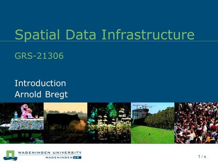 Spatial Data Infrastructure GRS-21306