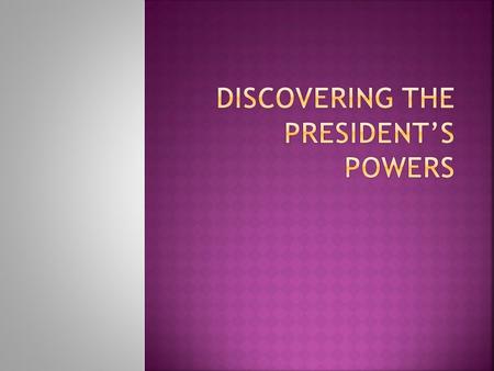  Read the passage in your textbook that covers “Executive Orders”.  Explain in your own words (not the book’s words) what an executive order is?