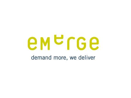 Founded in 1997 Emerge S.p.A. is one of the main italian IT operator offers the professional and technological services to the major Italian Bank, Public.