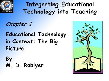 Integrating Educational Technology into Teaching