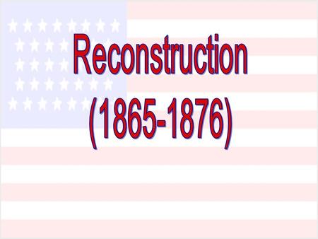 Key Questions 1. How do we bring the South back into the Union? 2. How do we rebuild the South after its destruction during the war? 3. How do we integrate.