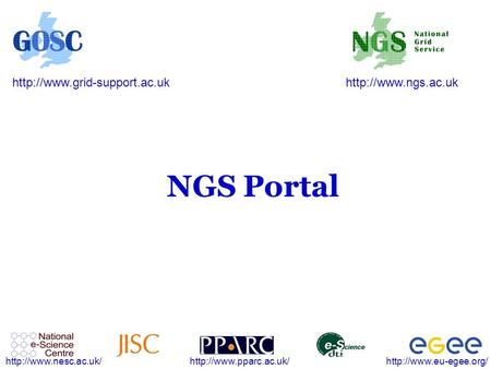 NGS Portal.