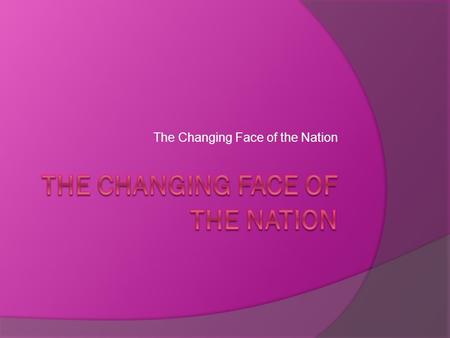 The Changing Face of the Nation. A Peacetime Economy  During the war millions of Americans had been employed making goods for the military Where would.