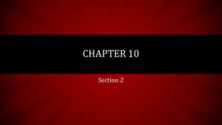 Section 2 CHAPTER 10. PROTEIN SYNTHESIS IN PROKARYOTES Both prokaryotic and eukaryotic cells are able to regulate which genes are expressed and which.