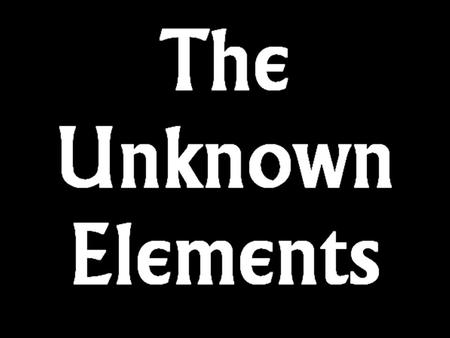 Unknown #1 - Strontium Atomic Number: Atomic Weight: Element Classification: Density: Phase at Room Temperature: Valence Electrons: Reactivity: 38 87.62.