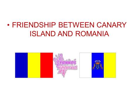 FRIENDSHIP BETWEEN CANARY ISLAND AND ROMANIA. LAS PALMAS DE GRAN CANARIA Playa.